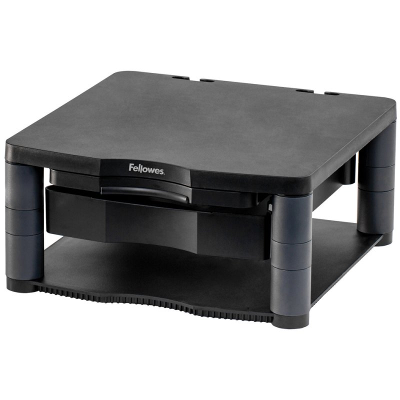 Fellowes socle de moniteur Premium Plus, blanc, 21 pouces, capacité 36 kg